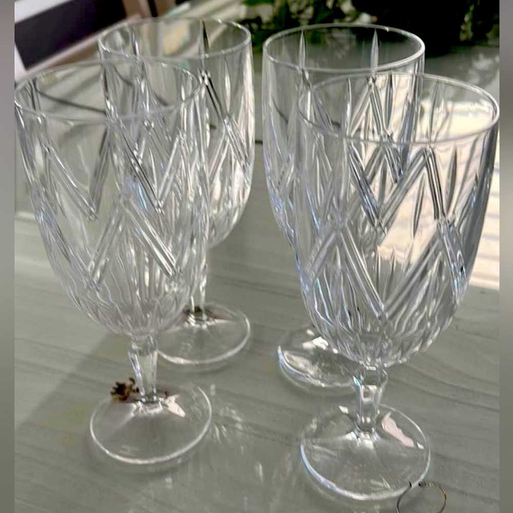 Waterford Marquis Water Iced beverage goblets set of 4